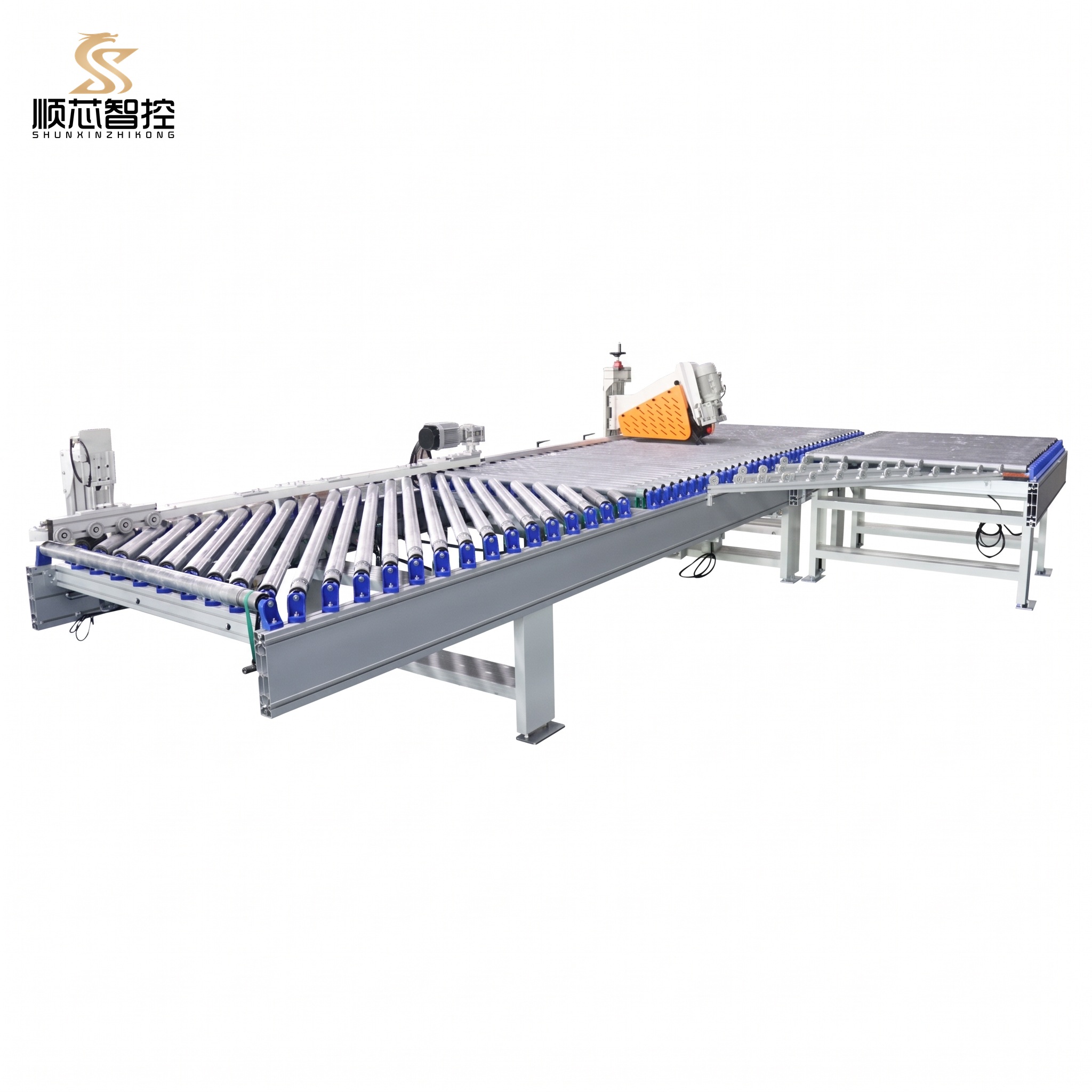 Edge Banding Infeed Alignment Oblique Roller Table