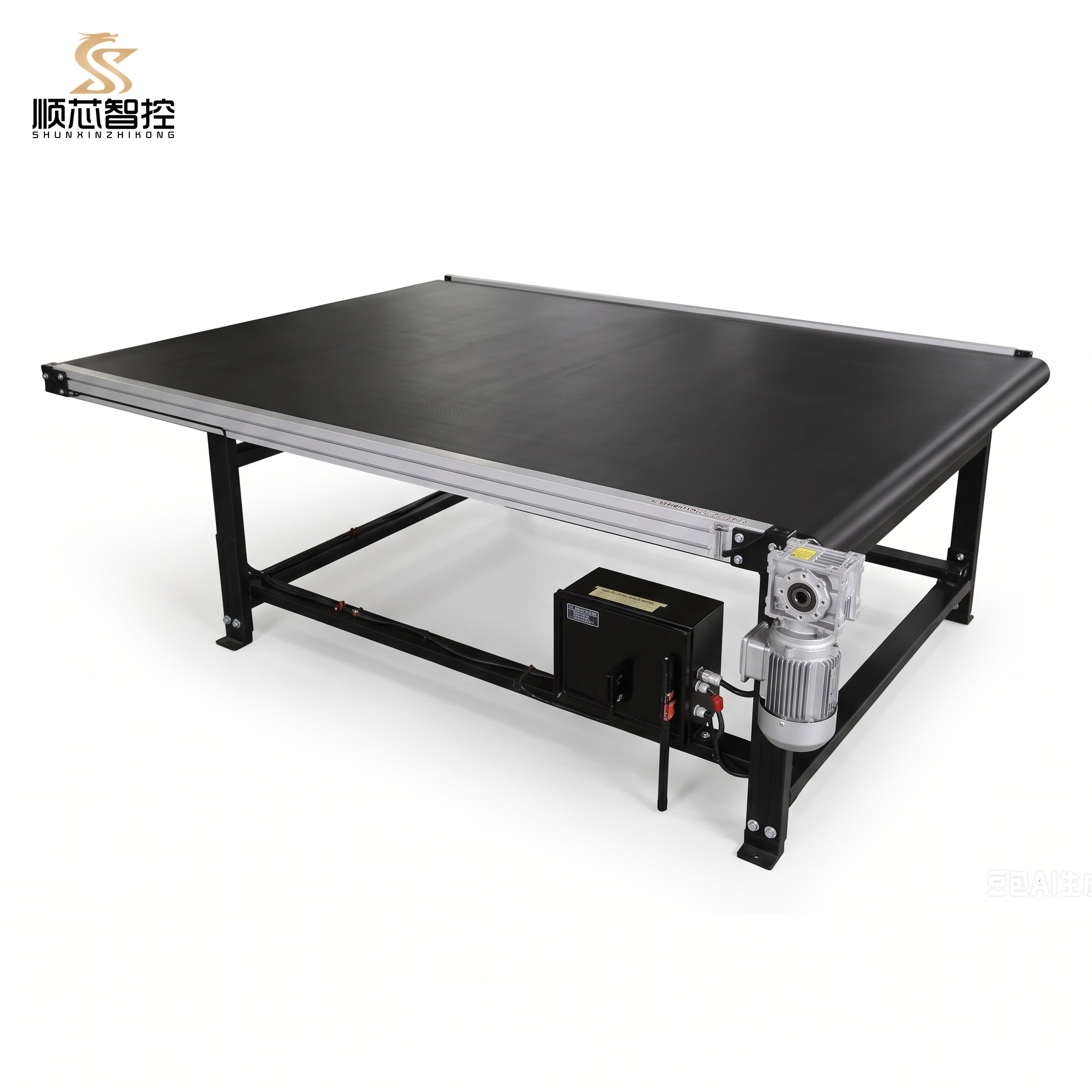 Edge Banding PVC Belt Conveyor Lift Table