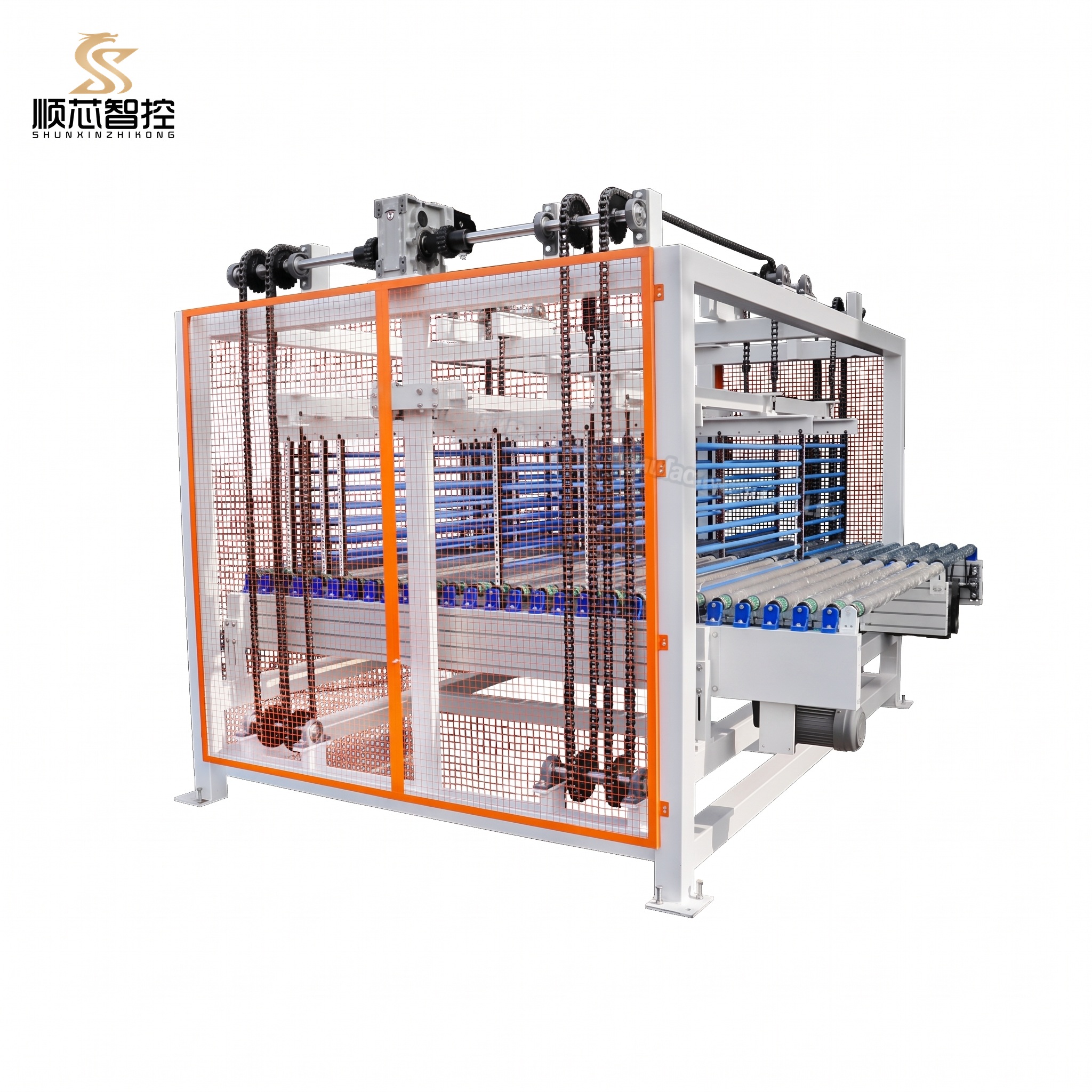 Edge Banding Vertical Storage Cache Buffer Rack