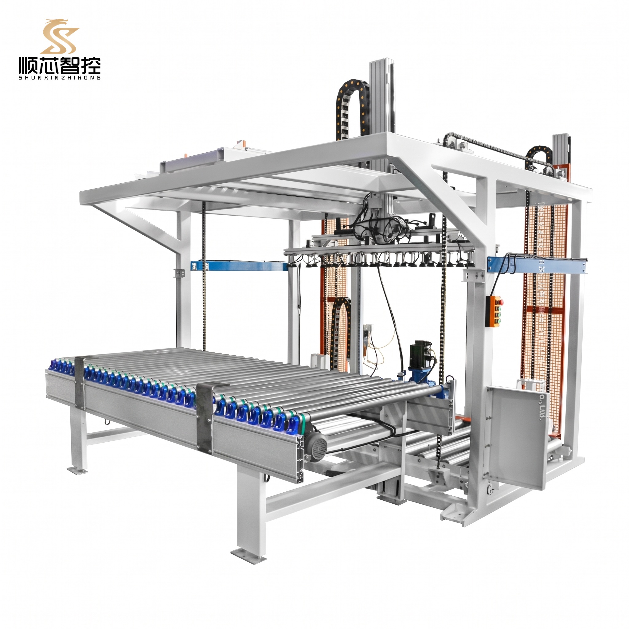 Four Pillar Gantry Vacuum Stacker Discharger