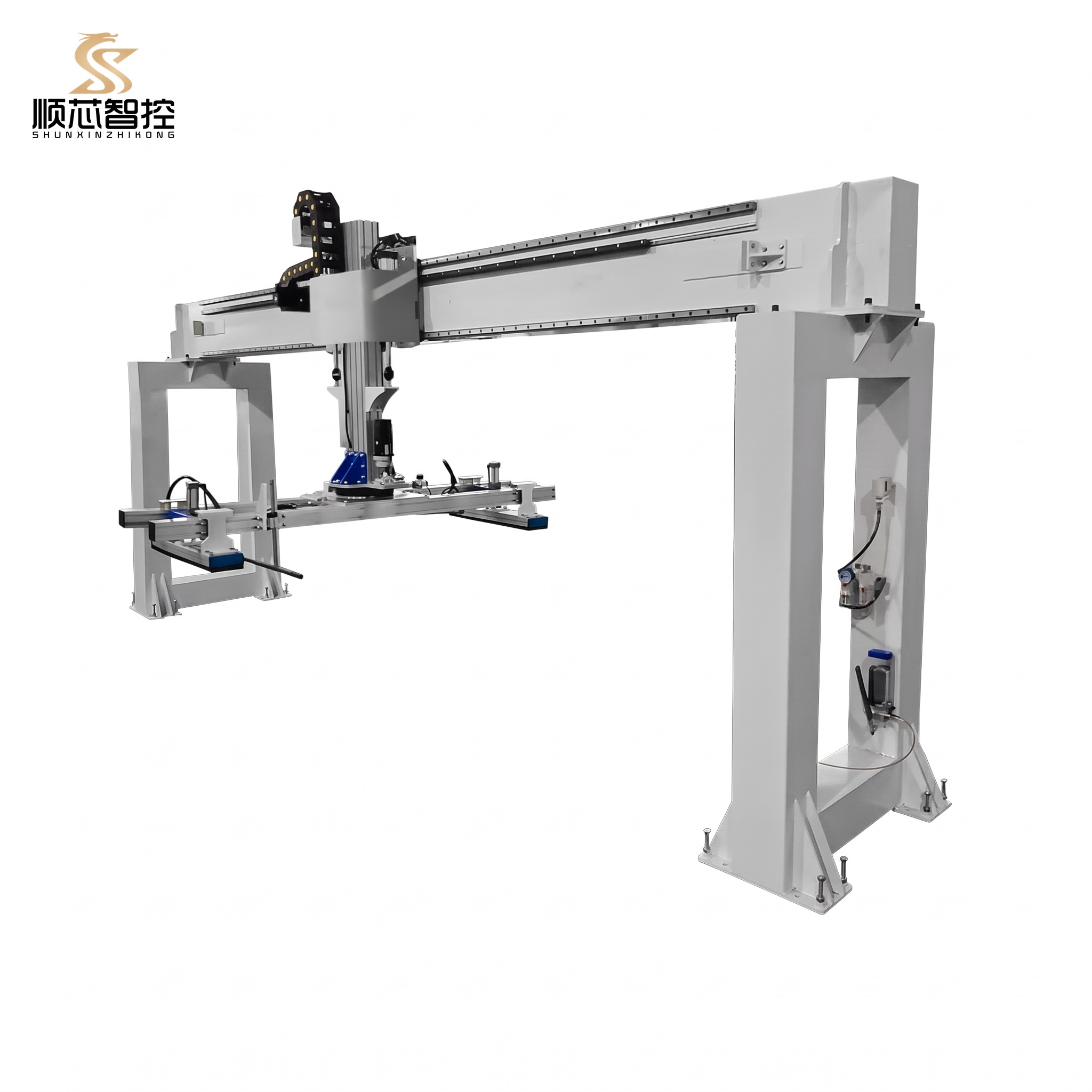 Two Station Gantry Vacuum Loader And Stacker