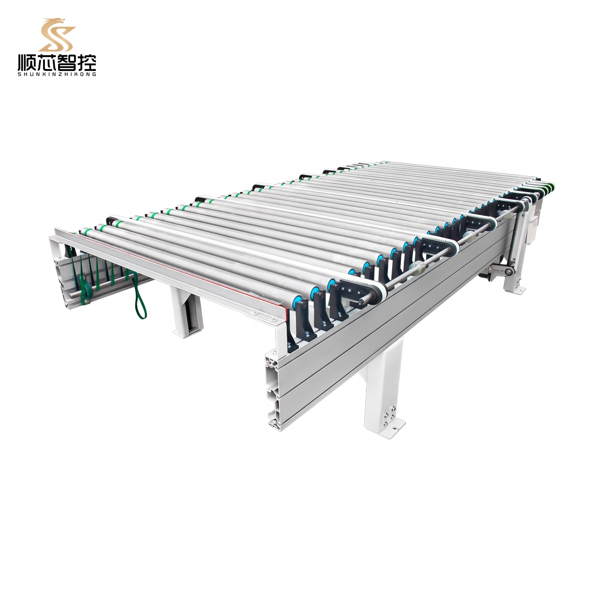 Polyurethane Belt Driven Powered Roller Conveyor