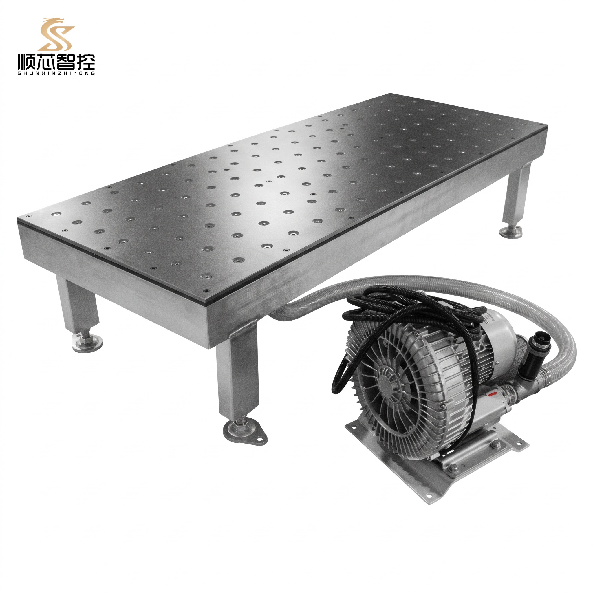 Rectangular Air Flotation Ball Table With Blower